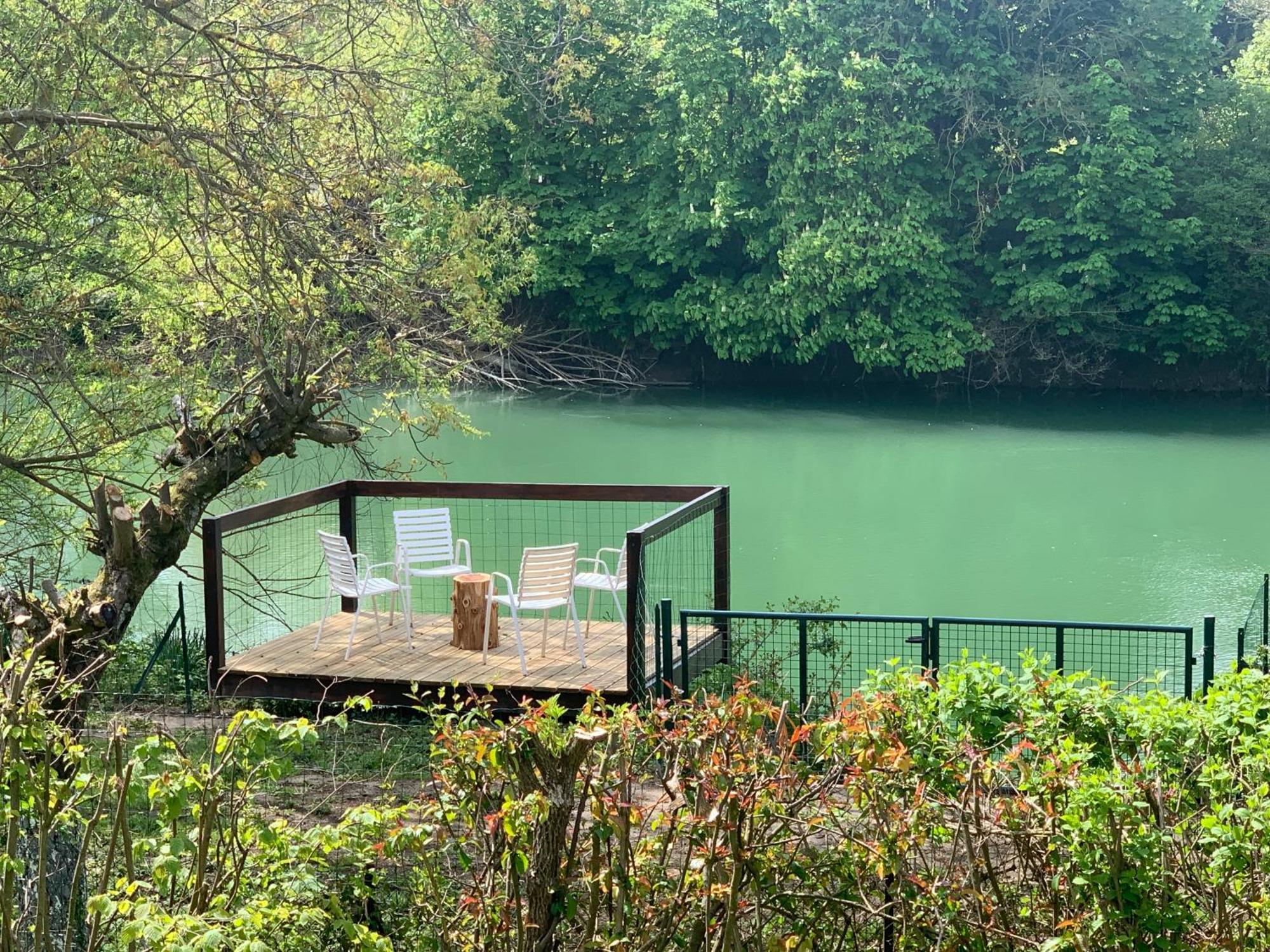 Appartement Familial Au Bord De La Marne, Jardin 8000M2, Piscine, Court De Tennis, Terrasse, Parking Gratuit Proche Disneyland Isles-les-Villenoy ภายนอก รูปภาพ